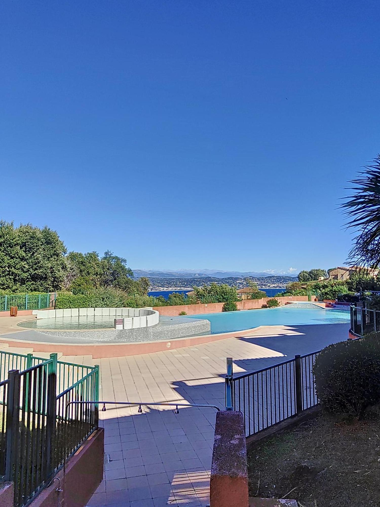 Ferienwohnung Vue Mer, Piscine, Free Parking Théoule-sur-Mer Exterior foto