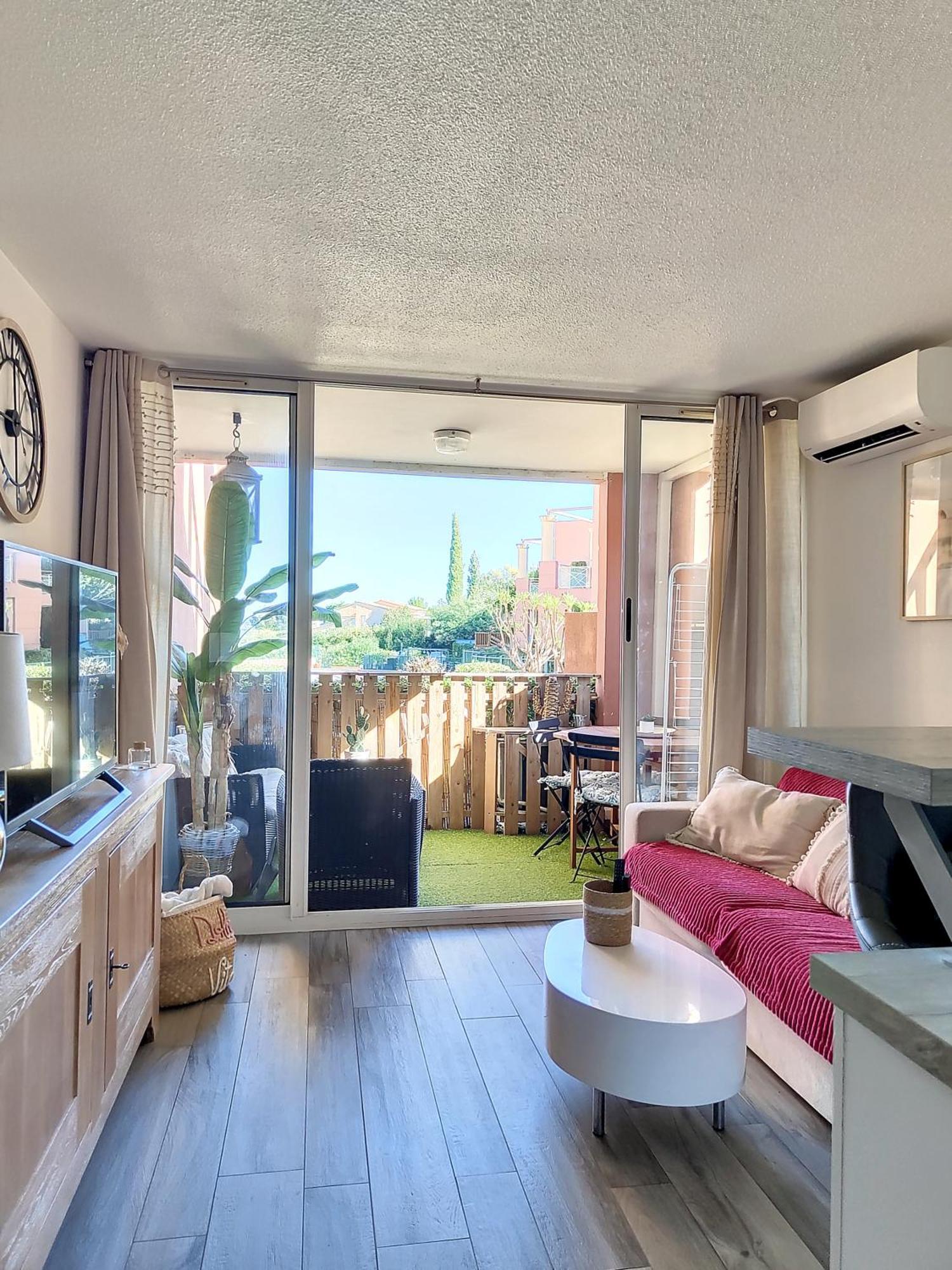 Ferienwohnung Vue Mer, Piscine, Free Parking Théoule-sur-Mer Exterior foto