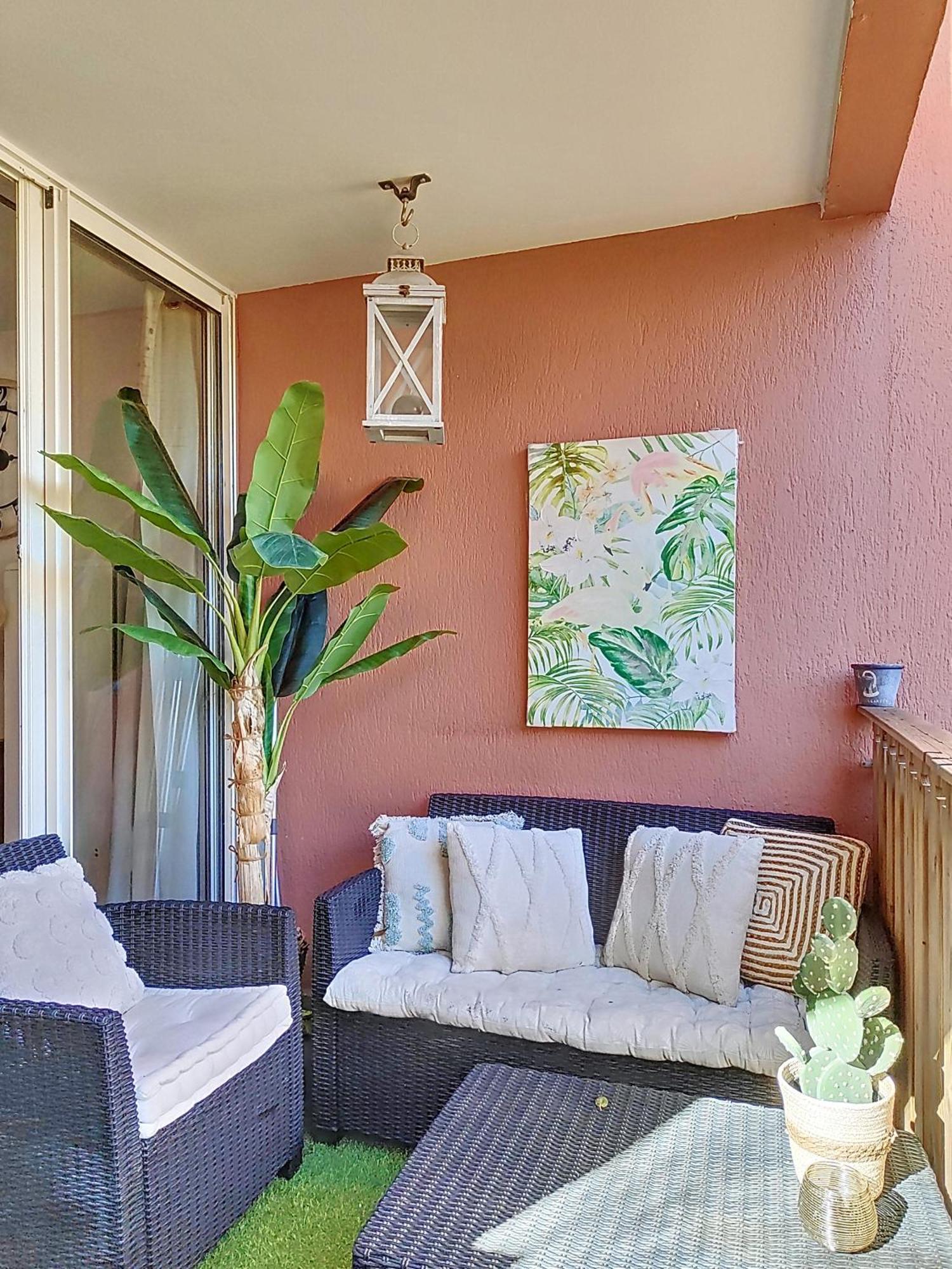 Ferienwohnung Vue Mer, Piscine, Free Parking Théoule-sur-Mer Exterior foto